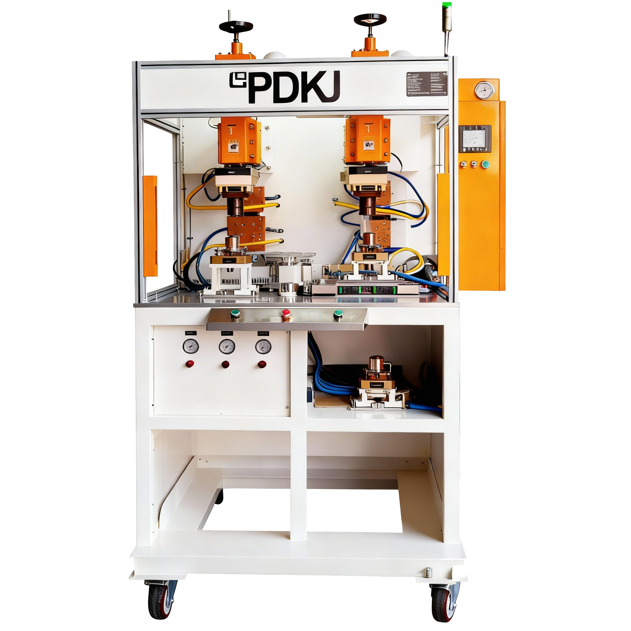 Cella di saldatura automatizzata per la produzione di sottotelai automobilistici