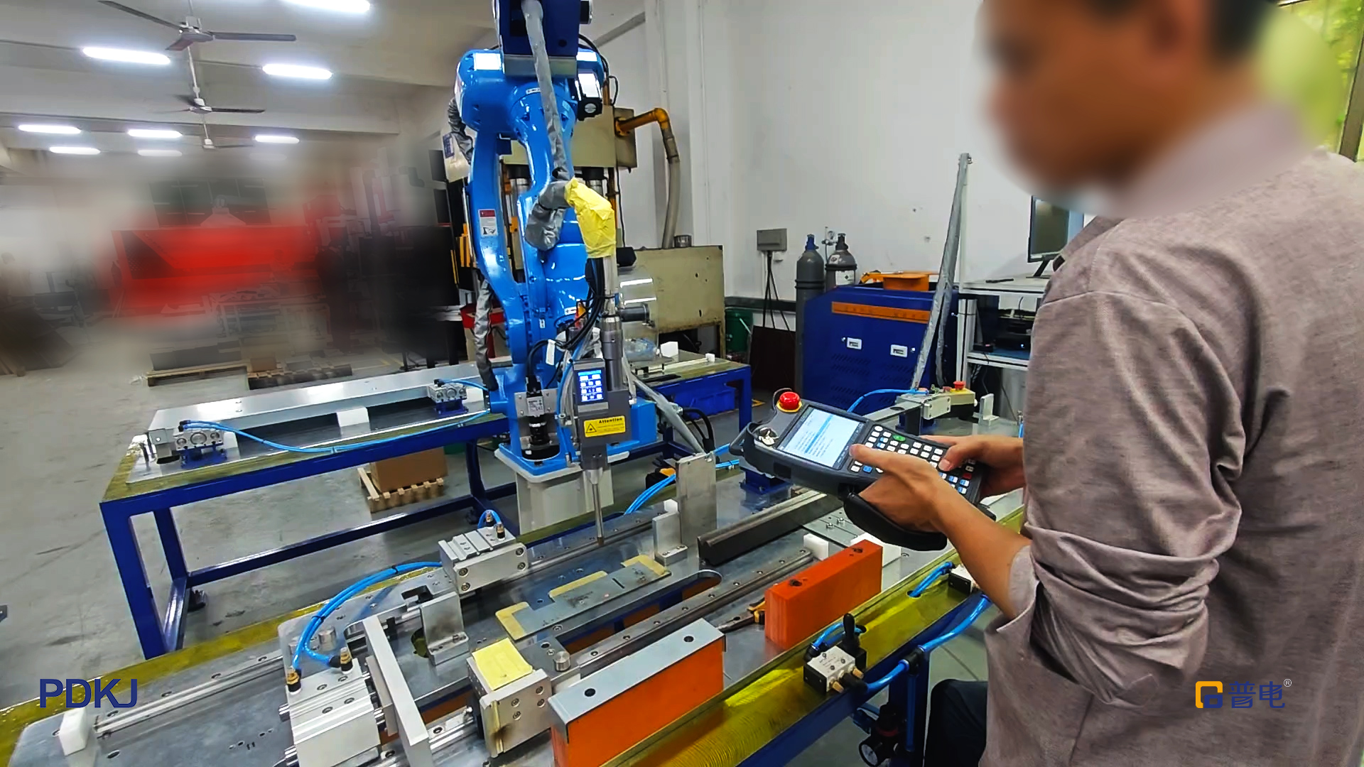 Calibrazione della visione del robot