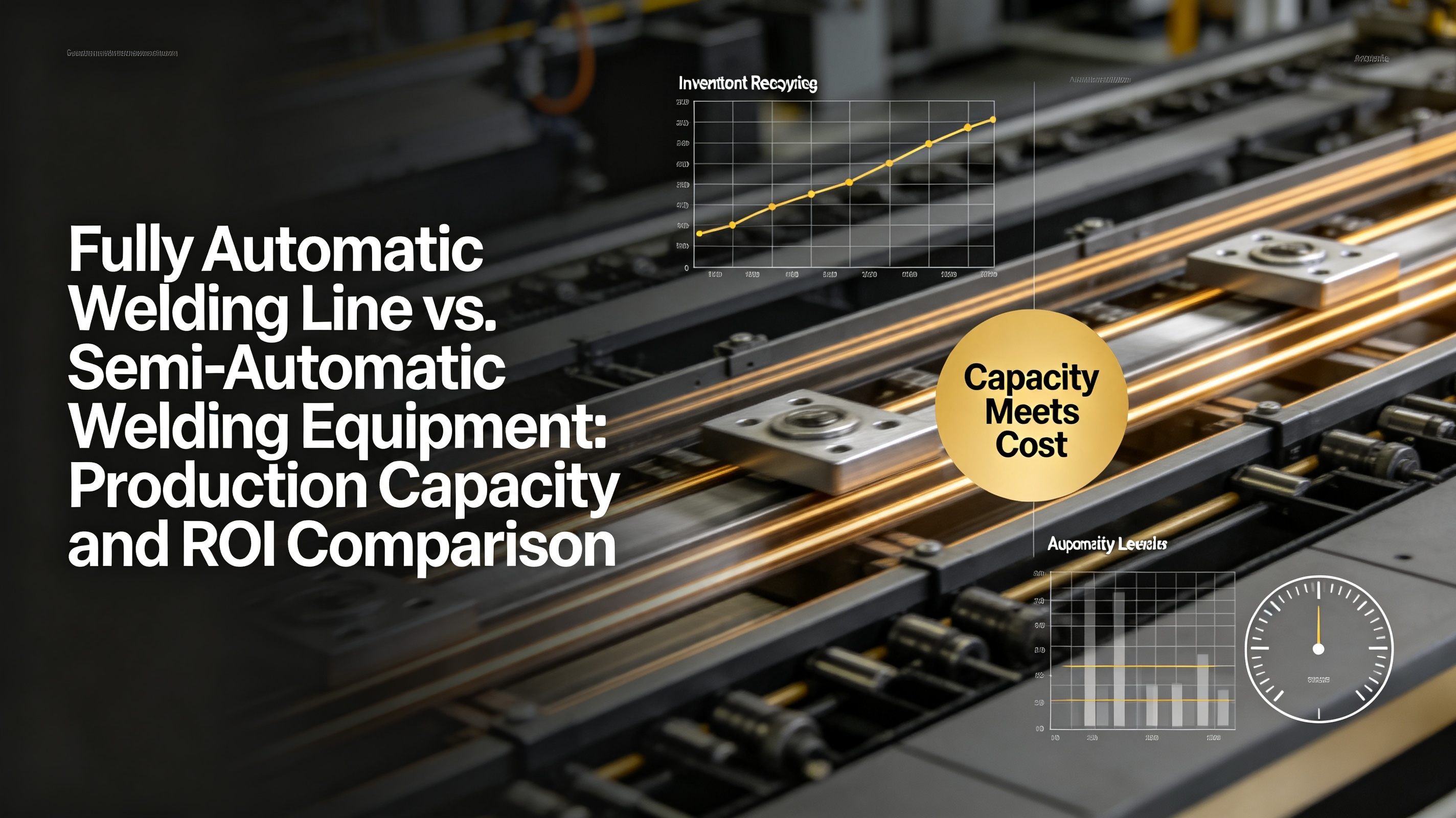 Linea di saldatura completamente automatica e attrezzatura per saldatura semiautomatica: capacità di produzione e confronto del ROI